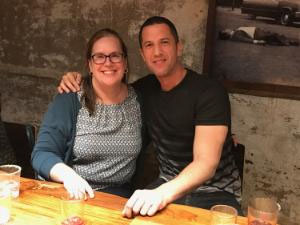 Dr. Britton and Tomer Shechner